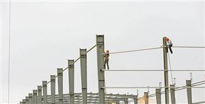廠家東莞 現(xiàn)代物流園公共服務中心鋼結構廠房動建